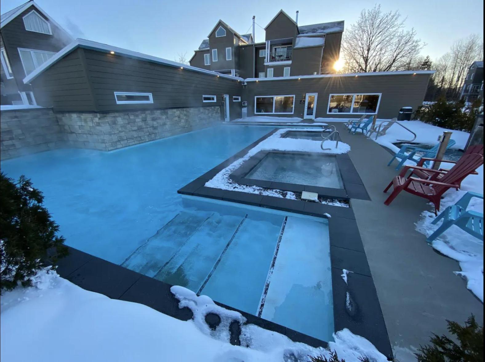 ביופרה Condos Vacances Msa 2Ch Avec Piscine Et Spas Exterieurs Gratuits 4 Saisons!! מראה חיצוני תמונה
